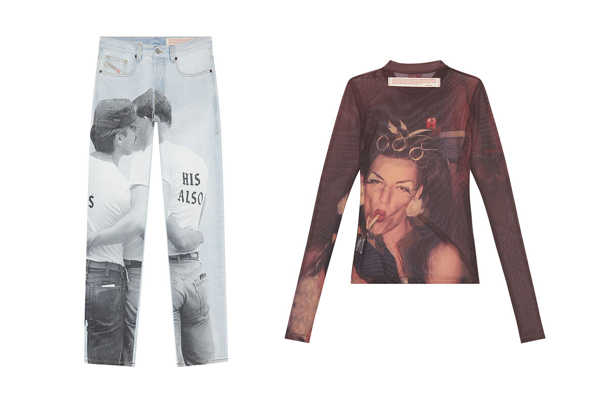 DIESEL トムオフフィンラントファウンテションスカフ 【関税込】 トム・オブ・フィンランドとのプライドコレクション第2弾